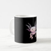 Realistisches Axolotl-Tier Kaffeetasse (Vorderseite Links)