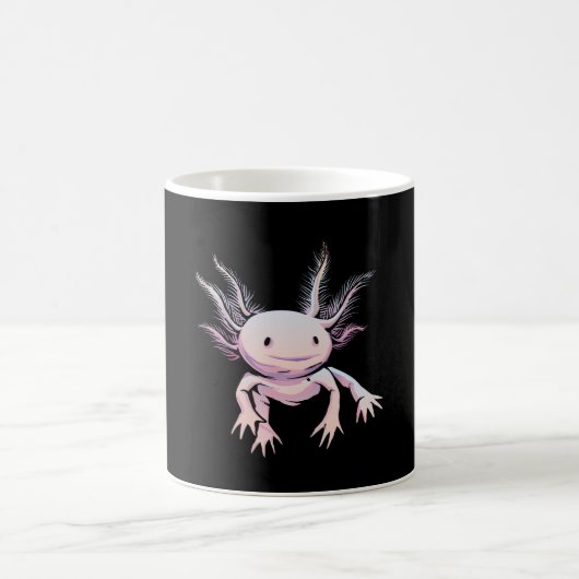 Realistisches Axolotl-Tier Kaffeetasse (Mittel)