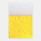 Realistisches Bier Post-it Klebezettel (Vorderseite)