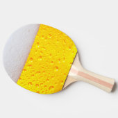 Realistisches Bier Tischtennis Schläger (Seitenansicht)