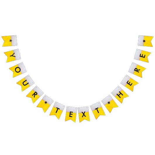 Realistisches Bier Wimpelkette (Alle)