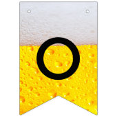 Realistisches Bier Wimpelkette (Dritte Fahne)