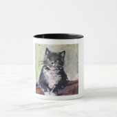 realistisches Bild, Katze Tasse (Zentrum)