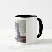 realistisches Bild, Katze Tasse (VorderseiteRechts)
