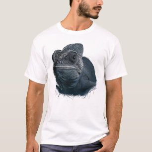 Realistisches Chamäleon – Reptilienliebhaber T-Shirt