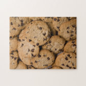 Realistisches Chocolate Chip Cookie Puzzle (Horizontal)