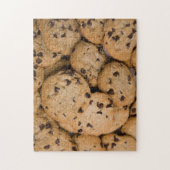 Realistisches Chocolate Chip Cookie Puzzle (Vertikal)