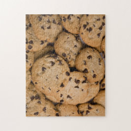 Realistisches Chocolate Chip Cookie Puzzle
