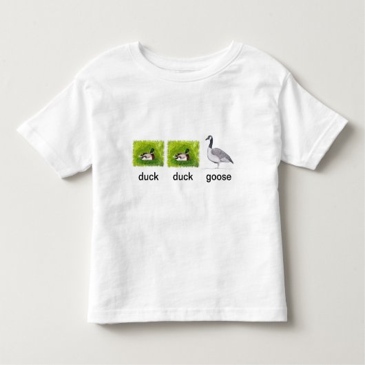 Realistisches Duck Enck Gänse Artwork on Tshirts (Vorderseite)