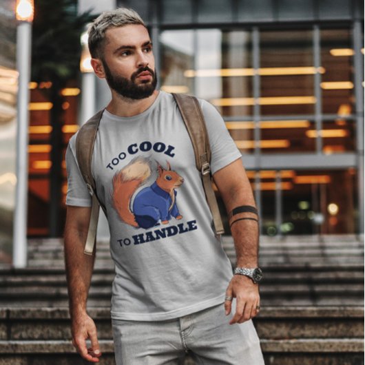 Realistisches Eichhörnchentier T-Shirt