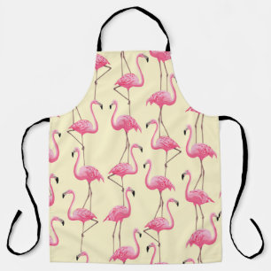 Realistisches Flamingo-Bird-Muster Schürze