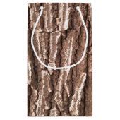 Realistisches Foto-Baumuster Kleine Geschenktüte (Rückseite)