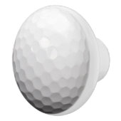 Realistisches Golf Ball Golfer Design Keramikknauf (Rechts)