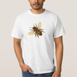 Realistisches Honigbienendesign T-Shirt