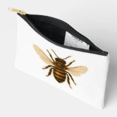 Realistisches Honigbienendesign Zubehörtasche (Offen)