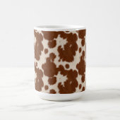 Realistisches Kalbsledermuster Kaffeetasse (Mittel)