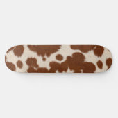 Realistisches Kalbsledermuster Skateboard (Horizontal)