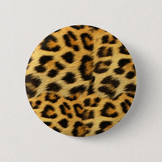 Realistisches Leopardendruckzubehör - trendig Button (Vorderseite)
