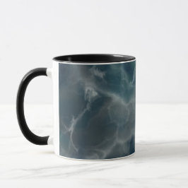 Realistisches Marmordesign Tasse
