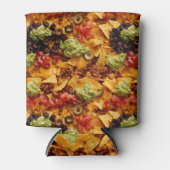 Realistisches Nacho-mexikanisches Essen Dosenkühler (Vorderseite)