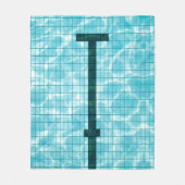 Realistisches Schwimmbad Schwimmbad Schwimmbad Mam Fleecedecke (Vorderseite)