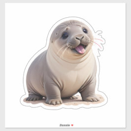 Realistisches Siegel Aufkleber