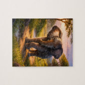 Realistisches Tierkunst-Puzzle Puzzle (Horizontal)