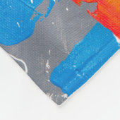 Realistisches Tiger Fleece Blanket - Cooler Tigerl (Ecke)