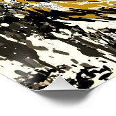 Realistisches Tiger-Poster-Glossar - Cooler Tiger  Poster (Ecke)