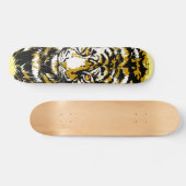 Realistisches Tiger-Skateboard - Tiger Head Zeichn Skateboard (Horizontal)