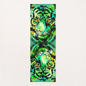 Realistisches Tiger Yoga Mat Green - Wildlife Big Yogamatte (Vorderseite)