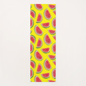 Realistisches Wassermelonenscheiben-Musterdesign Yogamatte (Vorderseite)