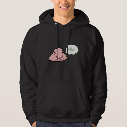 Realitaet der Blob Fish Hoodie (Vorderseite)