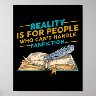 Realität für Menschen, die Fanfiction-Spaß nicht v Poster