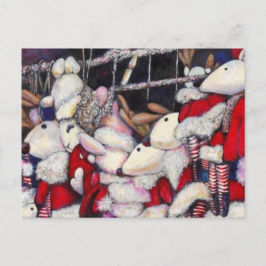 Realität im Urlaub Ankündigungspostkarte (Vorderseite)