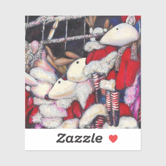 Realität im Urlaub Aufkleber (Blatt)