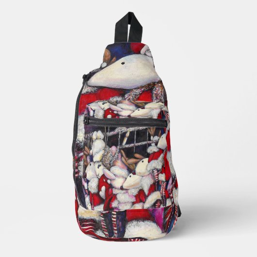 Realität im Urlaub Crossbody Bag (Vorderseite)