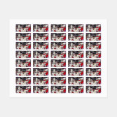 Realität im Urlaub Etiketten (Blatt)