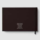 Realität im Urlaub Gästebuch (Rückseite)