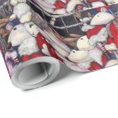 Realität im Urlaub Geschenkpapier (Rolleneckpunkt)