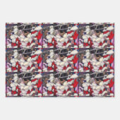 Realität im Urlaub Geschenkpapier Set (Vorderseite)