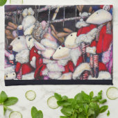 Realität im Urlaub Geschirrtuch (Gefaltet)