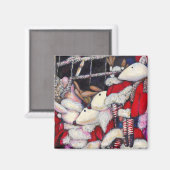 Realität im Urlaub Magnet (Vorderseite/Rückseite)