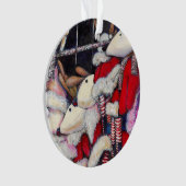 Realität im Urlaub Ornament (Vorderseite)