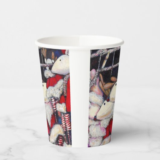 Realität im Urlaub Pappbecher (Links)