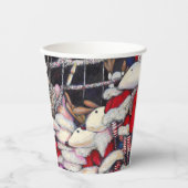 Realität im Urlaub Pappbecher (Vorderseite)