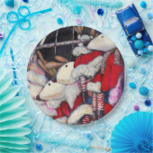 Realität im Urlaub Pappteller (Party)