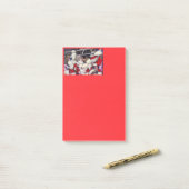 Realität im Urlaub Post-it Klebezettel (Auf Schreibtisch)