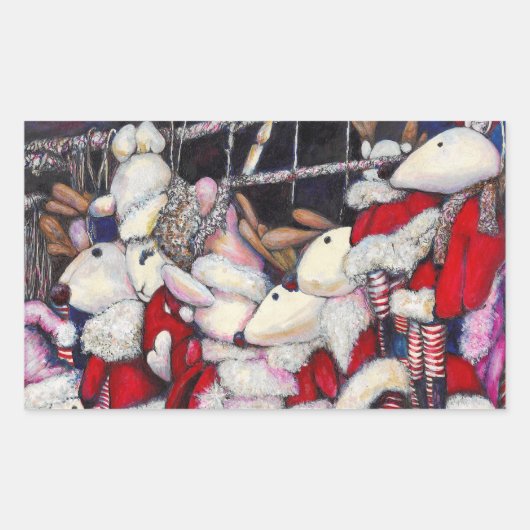 Realität im Urlaub Rechteckiger Aufkleber (Vorderseite)