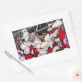 Realität im Urlaub Rechteckiger Aufkleber (Umschlag)